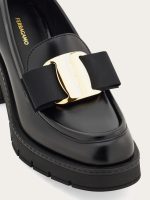 Ferragamo Chunky heel Vara Bow loafer - Image 2